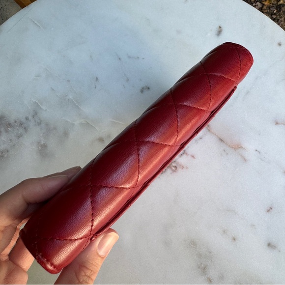 SOLD Chanel Quilted Lambskin Long Wallet - Picture 10 of 16